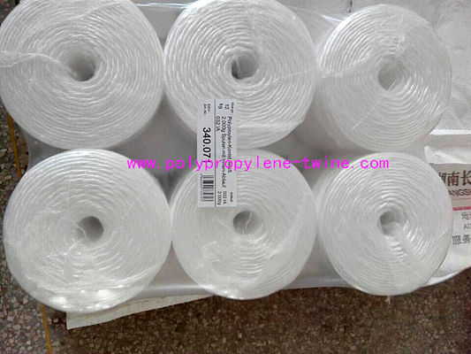 Raw White Polypropylene Twine Packing Rope Lt021 Diameter 1mm - 6mm