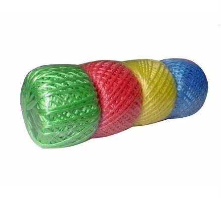 80g 100g Flat Film Plastic PP Raffia String , Baler Twine For Agriculture