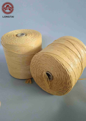 Yellow Color PP Cable Filler Material Yarn Per Meter 33-36 Twisted Environmentally Friendly