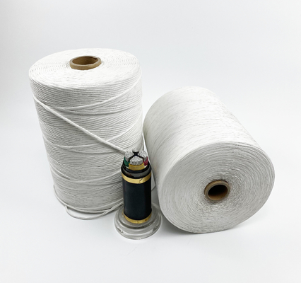 Soft Light Weight FR Polypropylene Filler Yarn Oxygen Index 29 LSZH Twisted 5KD-200KD