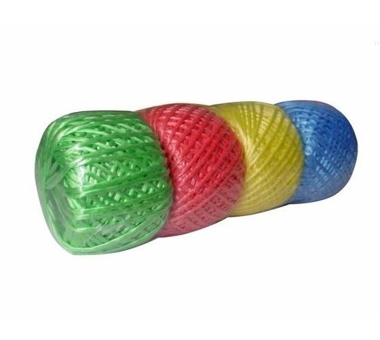 80g 100g Flat Film Plastic PP Raffia String , Baler Twine For Agriculture
