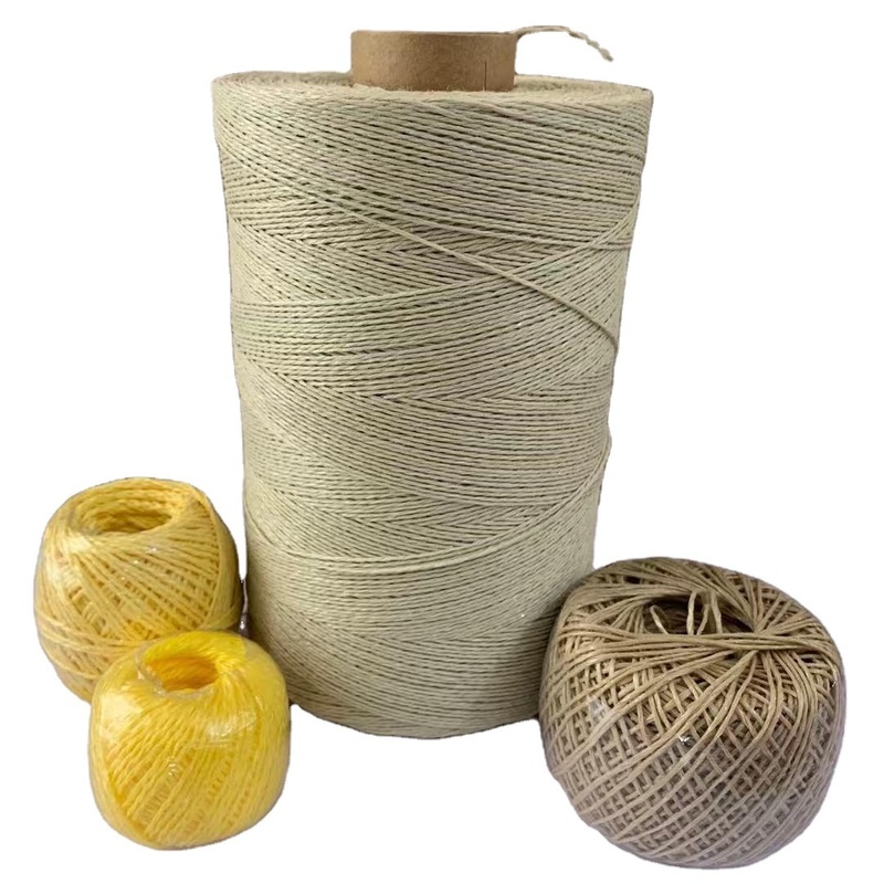 Oiled Sisal Rope PP Twine with 2000KG MOQ Customized Logo for Fishing and Boating
