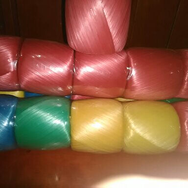 Kleurrijk PP Raffia Touw voor het Verpakken van Eieren Jemen Hot Sale PP Raffia Touw