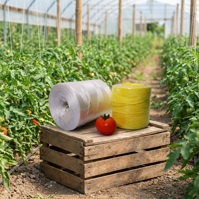 High Tenacity Cucumber Trellis PP Twine Virgin Materiaal
