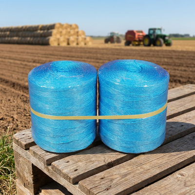 1200D Tex PP Twine Twisted 3 Strand Landbouwbindend Twine